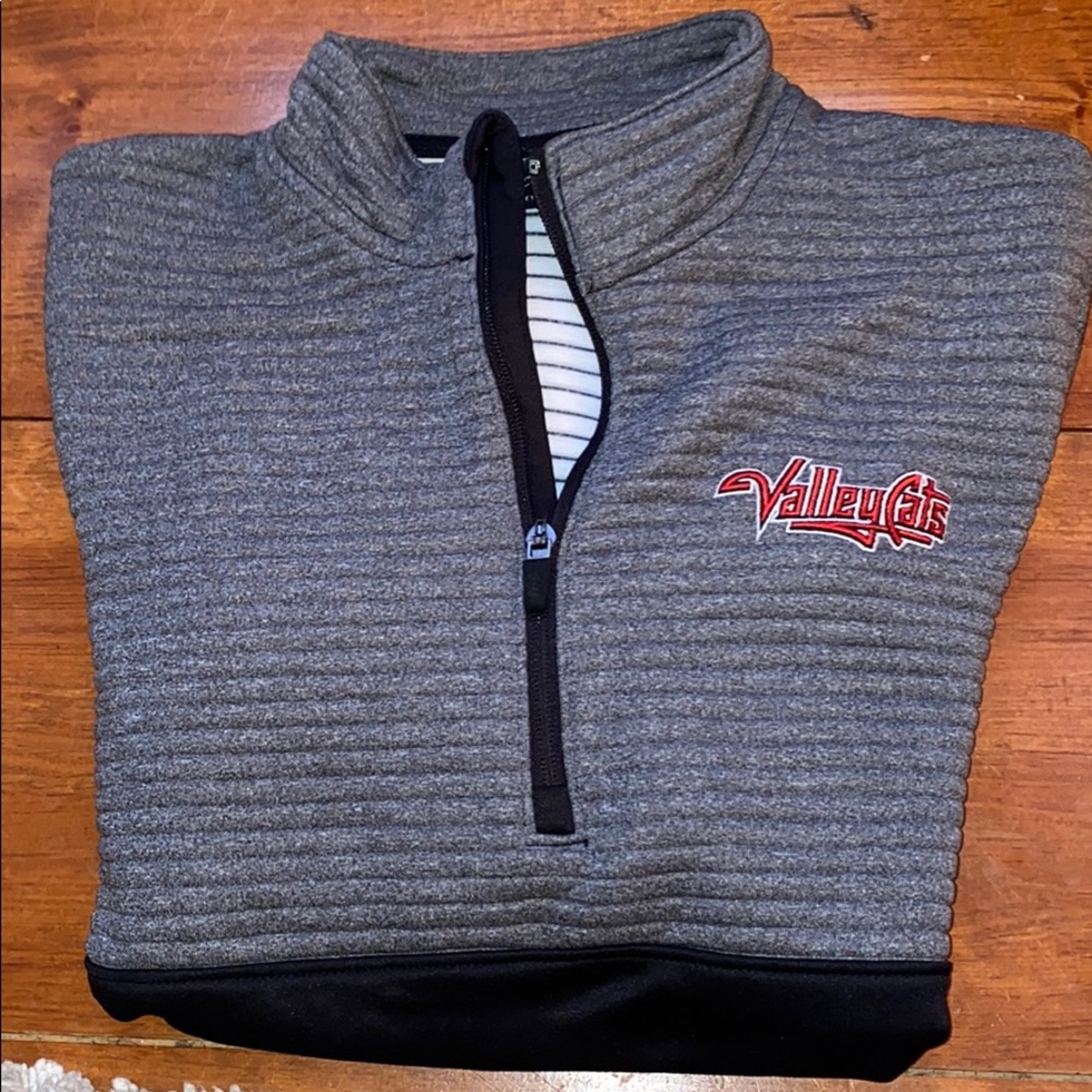 Half Zip-Up ValleyCats Pullover - Adult Small